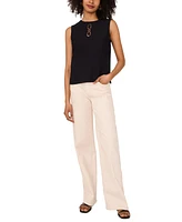 Vince Camuto Women's Embroidered Sleeveless Top