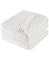 Lauren Ralph Micromink Plush Blanket