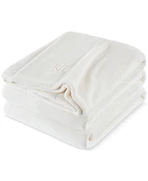 Lauren Ralph Micromink Plush Blanket