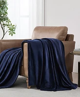 Lauren Ralph Micromink Plush Blanket, Full/Queen