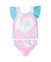 Star Wars Girls Yoda Pullover Tankini Top and Bikini Bottom Swim Set