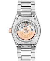 Frederique Constant Women's Swiss Automatic Highlife Diamond (1/20 ct. t.w.) Two-Tone Stainless Steel Bracelet Watch 34mm
