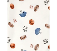 Carter's Baby Boys 3-Pc. Cotton Football Little Character Set