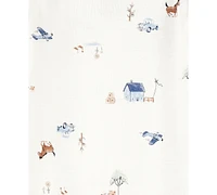 Carter's Baby Boys Cotton Sleeper Gowns, 2 Pack