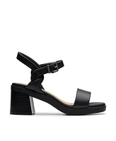 Clarks Collection Women's Jaylan Ray Square Toe Sandals