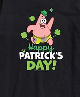 Airwaves Men's SpongeBob SquarePants Happy Patrick's Day Short Sleeve T-Shirt