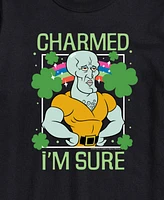 Airwaves Men's SpongeBob SquarePants Charmed I'm Sure Short Sleeve T-Shirt