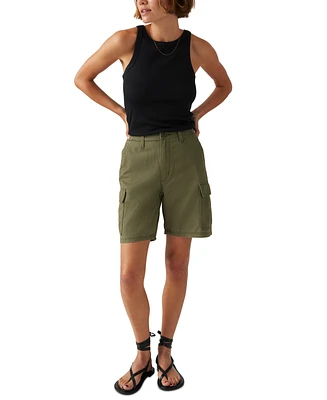 Levi's Women's Cotton '94 Baggy Cargo Shorts