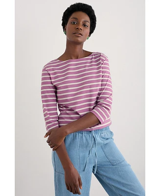 Seasalt Cornwall Women's Sailor Quarter Sleeve Top