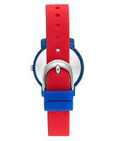 Armitron Kid's Quartz Tinker Time Red Silicone Watch, 32mm