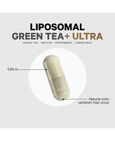 Codeage Liposomal Green Tea+ Ultra Potency - Egcg 90% Green Tea Extract, Matcha Green Tea Powder, Peppermint, Lemon Peel - Non-gmo, Gluten-Free