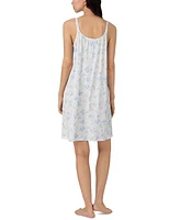 Lauren Ralph Women's Double-Strap V-Neck Short Nightgown