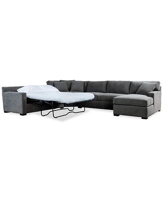 Radley 4-Pc. Fabric Sleeper Sectional Sofa, Exclusively at Macy's
