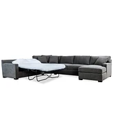 Radley 4-Pc. Fabric Sleeper Sectional Sofa, Exclusively at Macy's