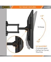ProMounts Articulating/Full Motion Tv Wall Mount for TVs 26"-45" Up to 77 lbs