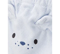 Carter's Baby Boys Dog Little Hooded Cardigan, Bodysuit & Pants, 3 Piece Set