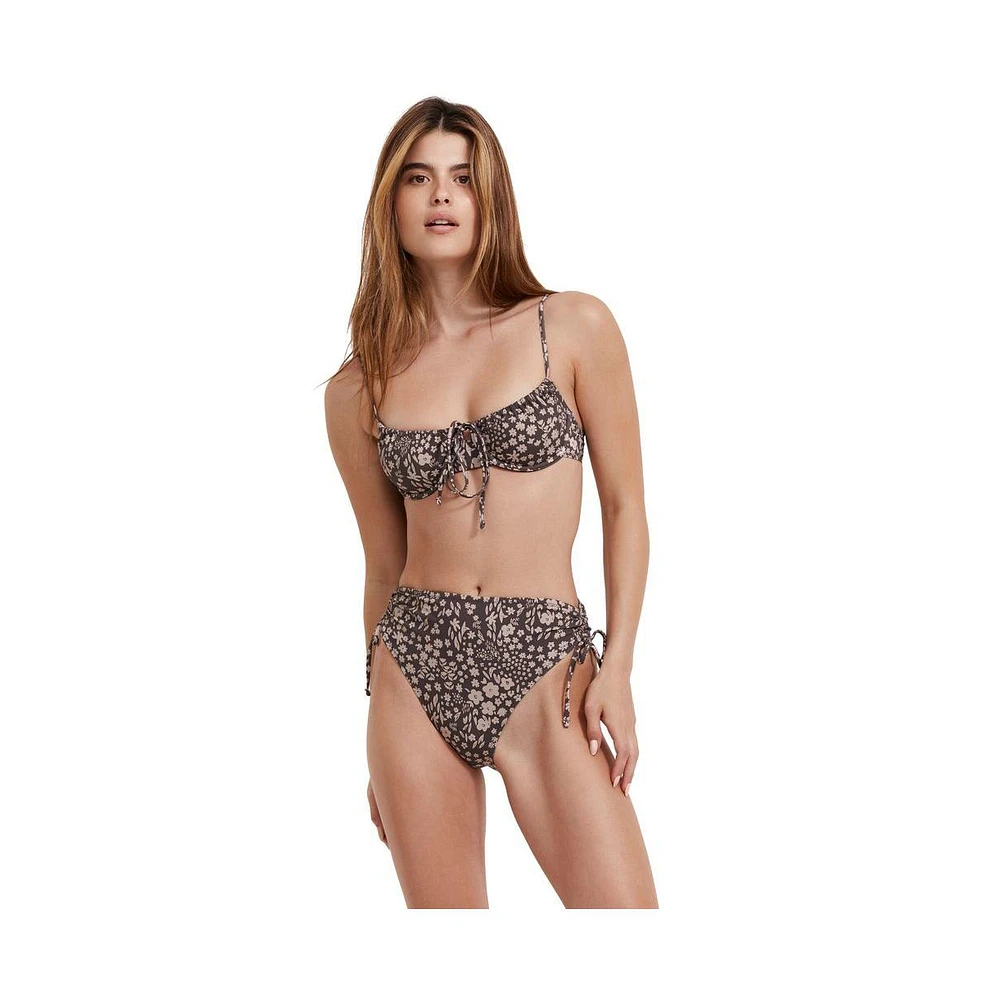 Flirrt Gottex Women's Bella Flora Underwire Bikini Top