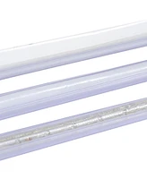 DELight 20Pcs 39" Pvc Channel Mounting Holder for 11/16" Led Neon Strip Light
