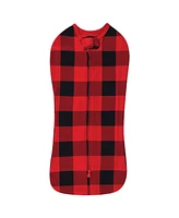 Hudson Baby Baby Boys Hudson Sleep Pod, Buffalo Plaid, 0-2 Months