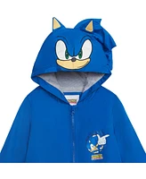 Sega Sonic the Hedgehog Big Boys Rain coat With Hood Ornament
