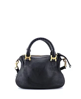 Pre-Owned Chloe Baby Marcie Satchel Leather