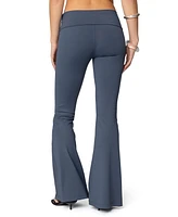 Edikted Women's Jayna Fold Over Leggings