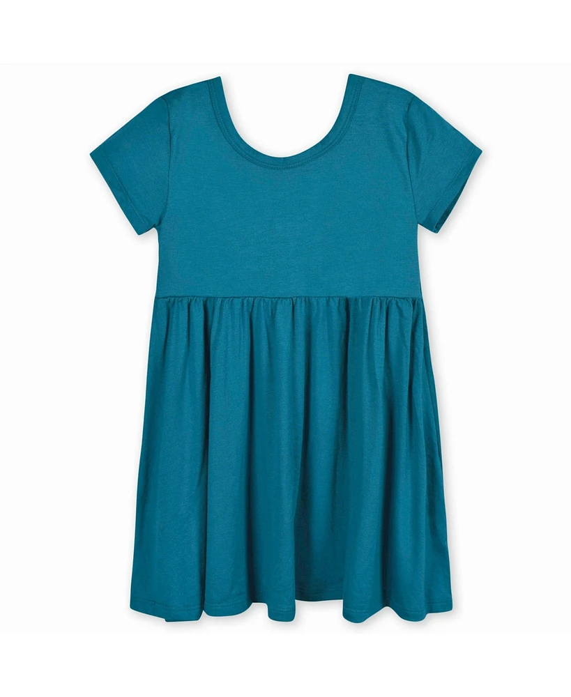 Gerber Baby Girls Spotted Leopard Short Sleeve Twirl Dress
