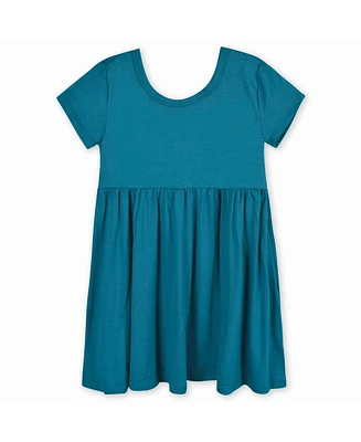 Gerber Baby Girls Spotted Leopard Short Sleeve Twirl Dress