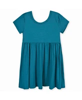 Gerber Baby Girls Spotted Leopard Short Sleeve Twirl Dress