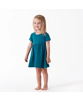 Gerber Baby Girls Spotted Leopard Short Sleeve Twirl Dress