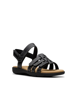 Clarks Collection Women's Elizabelle Kay Riptape Flat Sandals