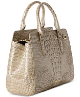 Brahmin Finley Leather Satchel