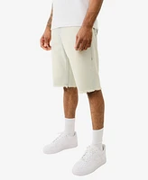 True Religion Men's Ricky Fray Flap Straight Shorts