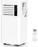 Zafro 10,000 Btu Portable Air Conditioners, with Remote Control, 3 Modes Portable Ac, 2 Wind Speed, Led Display