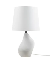Ink+Ivy 21.75" ZenGlossy Asymmetrical Ceramic Table Lamp