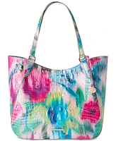 Brahmin Aliza Impression Melbourne Leather Tote