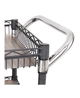 Seville Classics 3-Tier Commercial Rolling Utility Cart