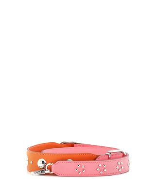 Pre-Owned Hermes Carnaby Losange Shoulder Strap Studded Leather