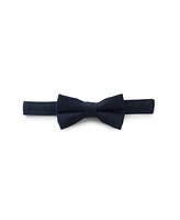 Andy & Evan Baby Boys Blue Plaid Shirtall w/Bowtie