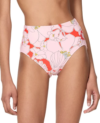Kate Spade New York Women's Printed High-Waist Bottoms