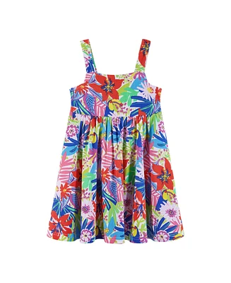 Andy & Evan Toddler Girls Toddler/Child Tropical Print Dress