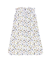 Hudson Baby Boys Cotton Sleeveless Wearable Sleeping Bag, Sack, Blanket