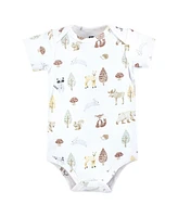 Hudson Baby Boys Cotton Bodysuits, Cutest Critter, Preemie