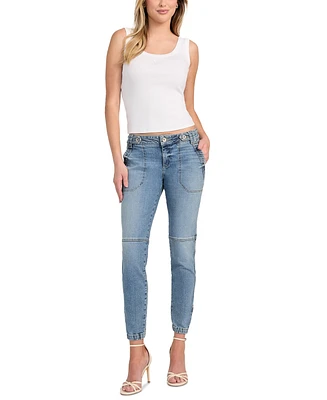 Guess Women's Cadet Mid-Rise Jogger Jeans