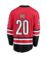 Men's Fanatics Sebastian Aho Red Carolina Hurricanes Alternate Breakaway Player Jersey