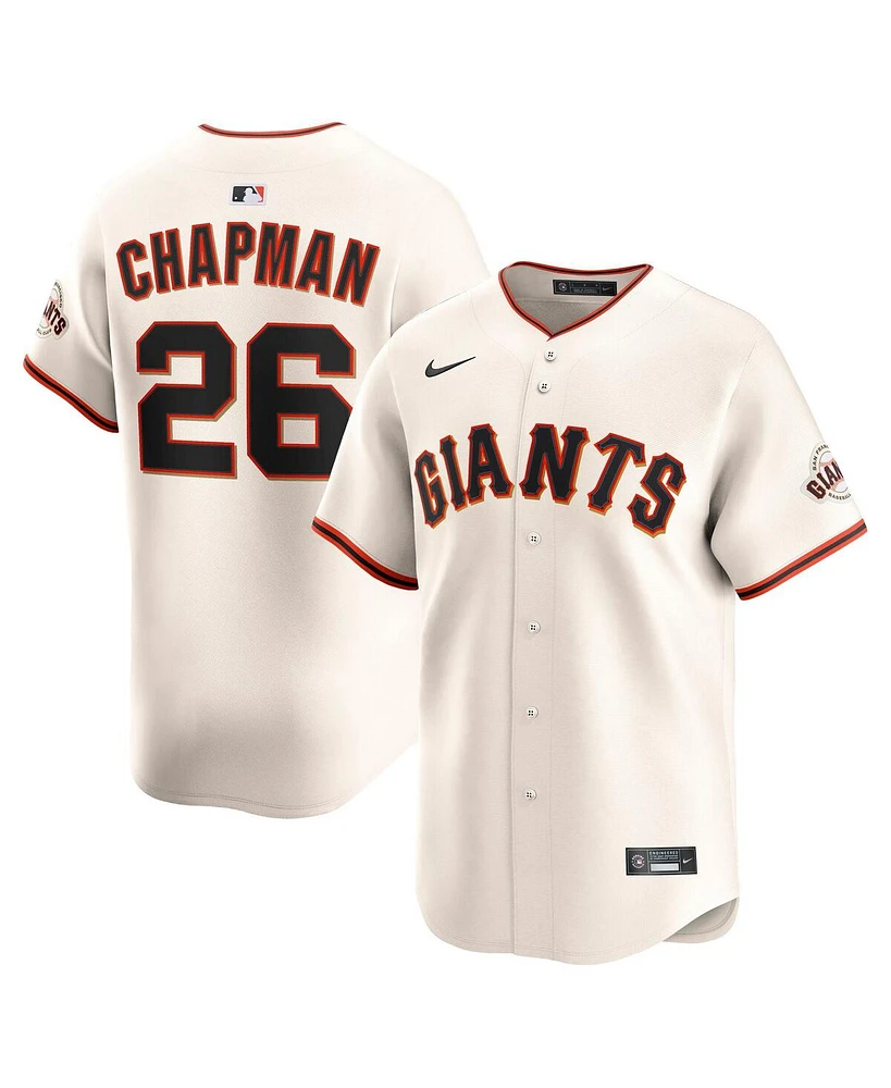 Nike Men's Matt Chapman Cream San Francisco Giants Home Limited Player Jersey