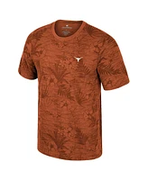 Colosseum Men's Burnt Orange Texas Longhorns Floral Printed T-Shirt