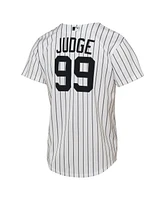 Nike Big Boys and Girls Aaron Judge White New York Yankees Home Replica Player Jersey