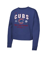 Nike Big Girls Royal Chicago Cubs Fleece Sweatshirt