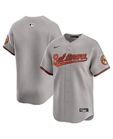 Nike Men's Gray Baltimore Orioles Road Limited Jersey